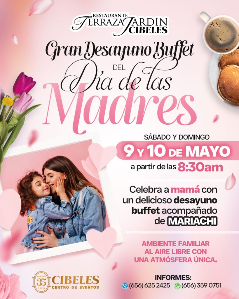 festejo dia de las madres cibeles 9 y 10 mayo 2026